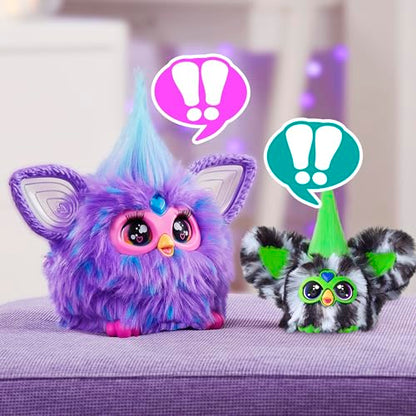 Furby Furblets Fierce & Fabulous 2 Pack, Greenie-Meanie & May-May with 45 Sounds Each, Electronic Plush Toys for Girls & Boys 6 Years & Up (Amazon Exclusive)