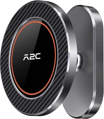 A2C Alloy Magnetic Golf Cart Phone Holder for MagSafe iPhone, Unique Fathers Day Golf Gifts for Men Dad Him Husband Ladies Her Golfers, Golf Accessories Essentials Gadgets Fits EZGO, Club Car, Yamaha