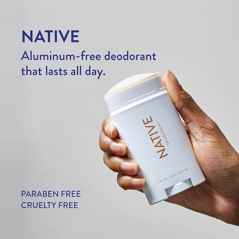 Native Deodorant Contains Naturally Derived Ingredients, 72 Hour Odor Control | Deodorant for Women and Men, Aluminum Free with Baking Soda, Coconut Oil and Shea Butter | Coconut & Vanilla