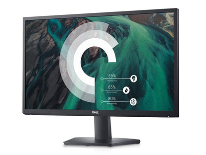 Dell SE24 Series Monitor - 24 inch IPS TFT LCD FHD (1920 x 1080) AMD FreeSync - VESA, 16:9-75Hz, 5ms Grey-to-Grey Response Time, Low Blue Light, Flicker Free, Anti-Glare, HDMI & VGA, Black