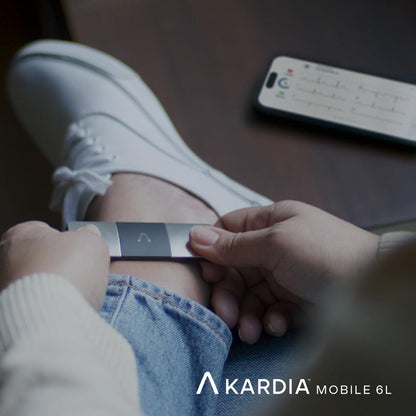 AliveCor KardiaMobile 6-Lead Personal EKG Monitor – Six Views of The Heart – Detects AFib and Irregular Arrhythmias – Instant Results in 30 Seconds – Works with Most Smartphones