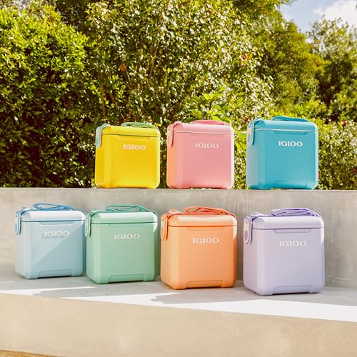 Igloo Apricot 11 Qt Tag-Along Too Strapped Picnic Style Cooler