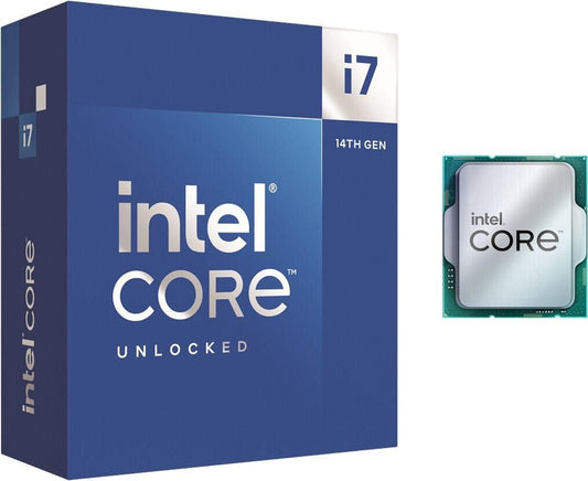 Intel® Core™ i7-14700K New Gaming Desktop Processor 20 cores (8 P-cores + 12 E-cores) with Integrated Graphics - Unlocked