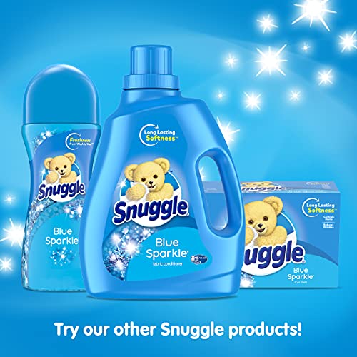 Snuggle Fabric Softener Dryer Sheets, Blue Sparkle, 200 Count