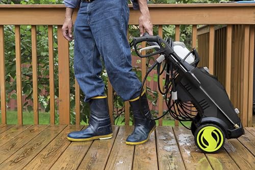 Sun Joe SPX3000 Electric Pressure Washer, 2030-PSI, 1.2-GPM Water Flow, Dual Detergent Soap Tanks, For Cars, Fences, RVs, ATVs, Patios, Sidewalks