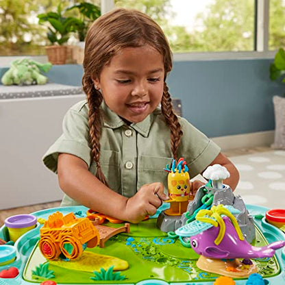 Play-Doh All-in-One Creativity Starter Station Activity Table, Preschool Toys for 3 Year Old Boys & Girls & Up, Starter Sets