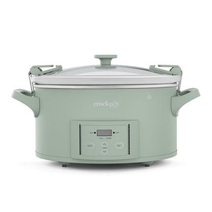 Crock-Pot® Design Series 7-Quart Programmable Slow Cooker, Desert Sage Green
