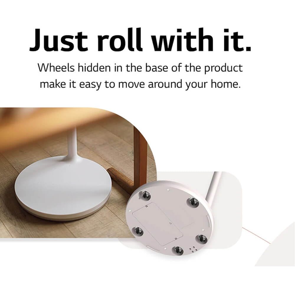 LG 27-Inch Class StanbyMe 1080p-Portable Touch-Screen-Monitor 27ART10AKPL, Built-in Battery, Full Swivel Rotation, 60Hz Refresh Rate, Calming Beige