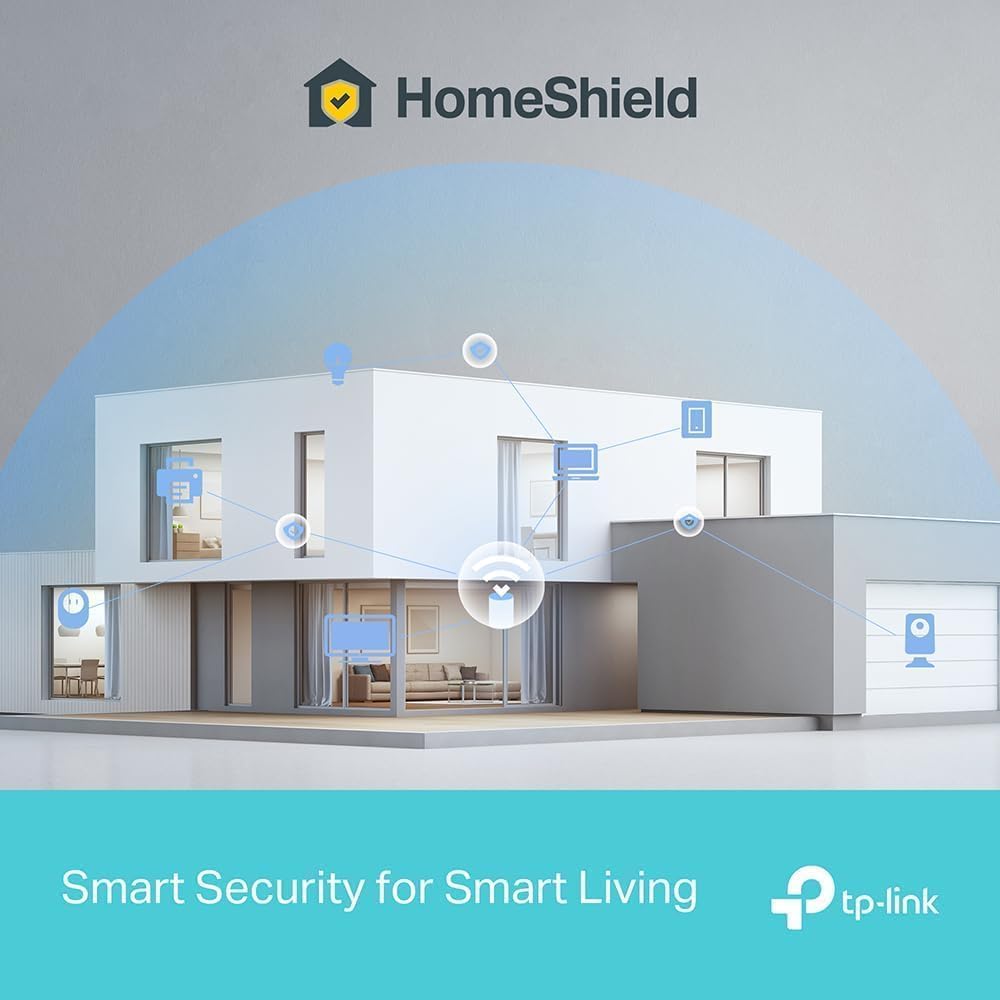 TP-Link Deco 7 Pro BE63 Tri-Band WiFi 7 BE10000 Whole Home Mesh System- 6-Stream 10 Gbps, 4x2.5G Ports Wired Backhaul, 4X Smart Internal Antennas, VPN, HomeShield, Free Expert Support (2-Pack)