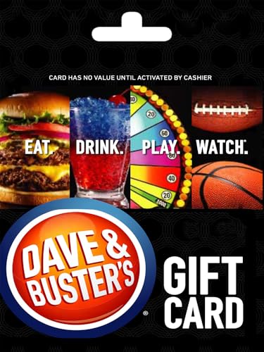Dave & Buster's Physical Gift Card - $50