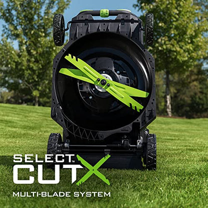 EGO Power+ LM2135SP 21-Inch Self-Propelled Lawn Mower Kit (7.5Ah Battery and Rapid Charger Included), get (1) extra BA2800T 5.0Ah Battery