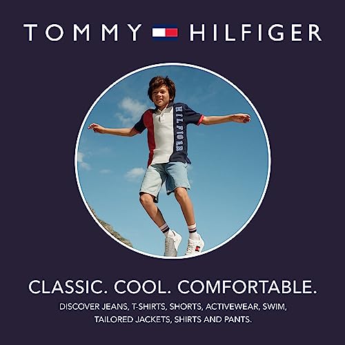 Tommy Hilfiger Big Boys' Samuel Shirt, Classic White, X-Large