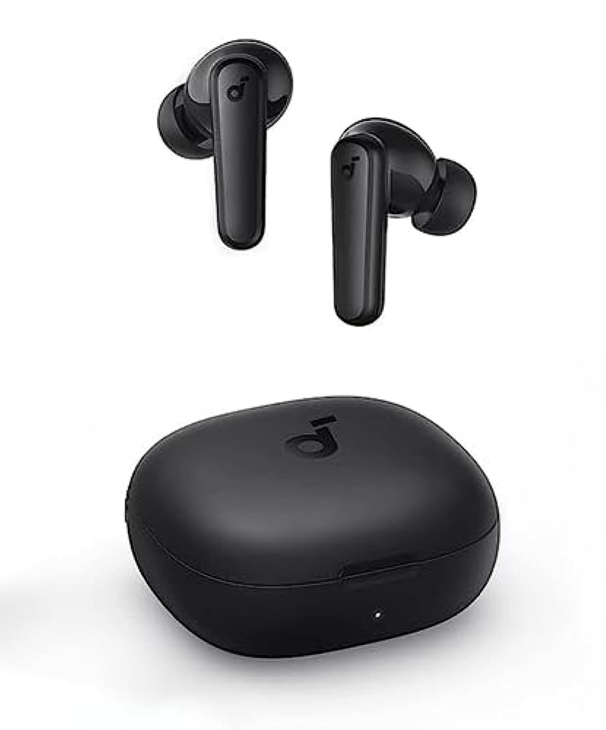 Soundcore Life P3i Hybrid Active Noise Cancelling Bluetooth Wireless Earbuds Black