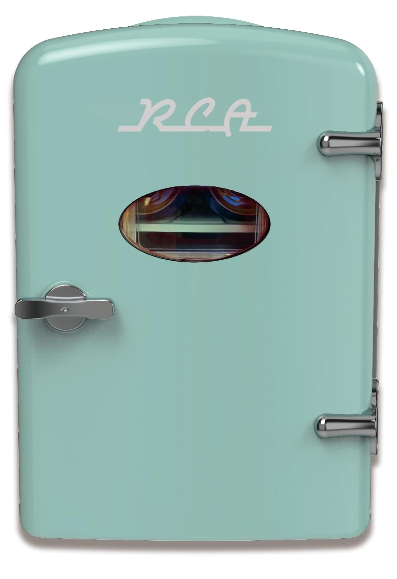ARCTIC CHEF RCA RMIS129-MINT Mini Fridge, Mint, 0.15 Cubic feet