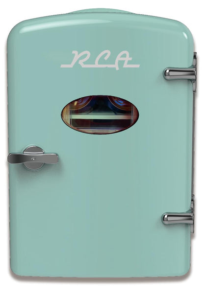 ARCTIC CHEF RCA RMIS129-MINT Mini Fridge, Mint, 0.15 Cubic feet