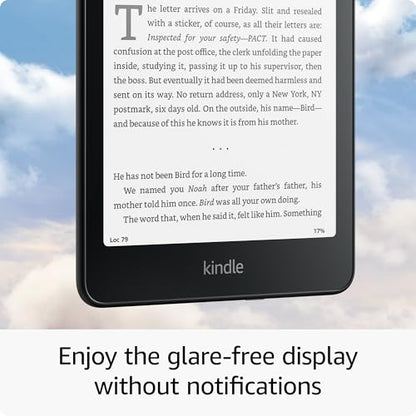 All-new Amazon Kindle Paperwhite Signature Edition (32 GB) – Our fastest Kindle with auto-adjusting front light, wireless charging, and weeks of battery life – Metallic Black