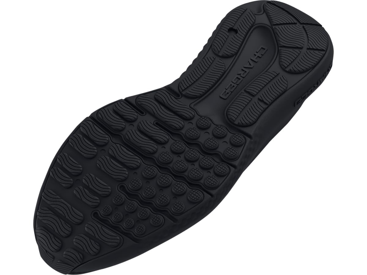Under Armour Men's Charged Surge 4, (002) Black/Black/Black, 12, US