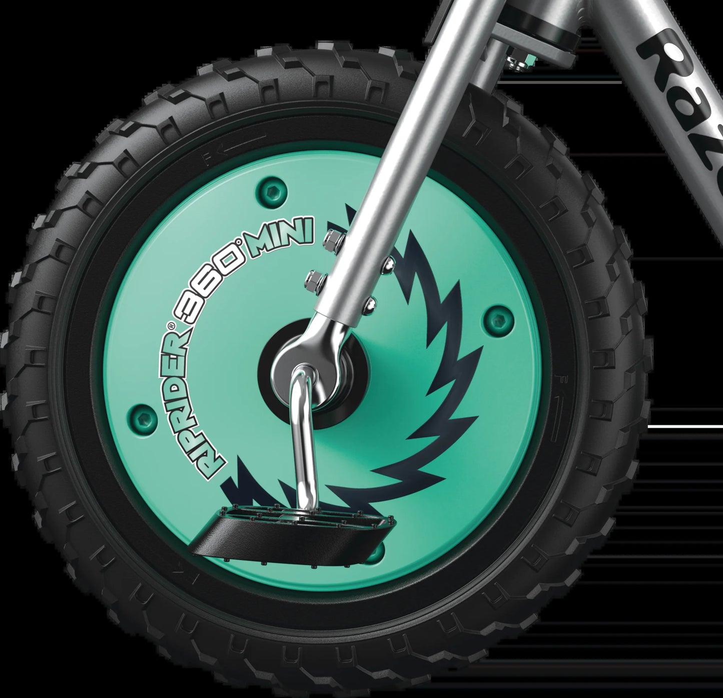 Razor RipRider 360 Mini - Teal, 360 Degrees Caster Tricycle, Easy Drifting, for Child Ages 3+