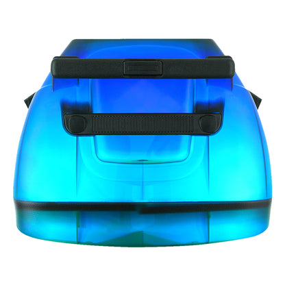 QFX TMS-1560 15” Portable Bluetooth Rechargable Party Speaker with Translucent Motion Party Lights and Remote