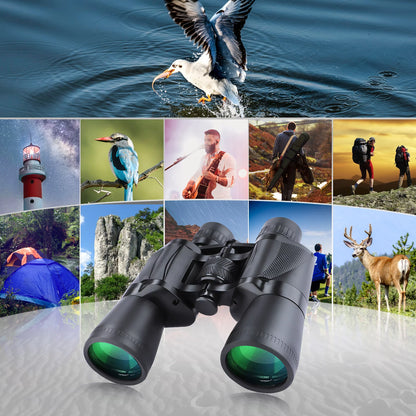 BEBANG 20X50 Binoculars for Adults,  HD Powerful Binoculars with Low Light Vision, Waterproof Binoculars for Bird Watching