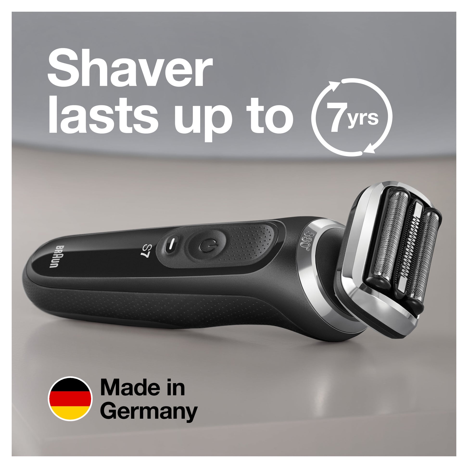 Braun Series 7 7091cc Flex Electric Razor for Men, Black