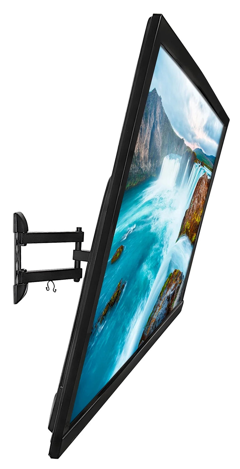 Mount-It! Full Motion TV Wall Mount with Swivel Arm for 28" 32" 40" 43" 48" 50" 55" Inch Flat Screen TVs