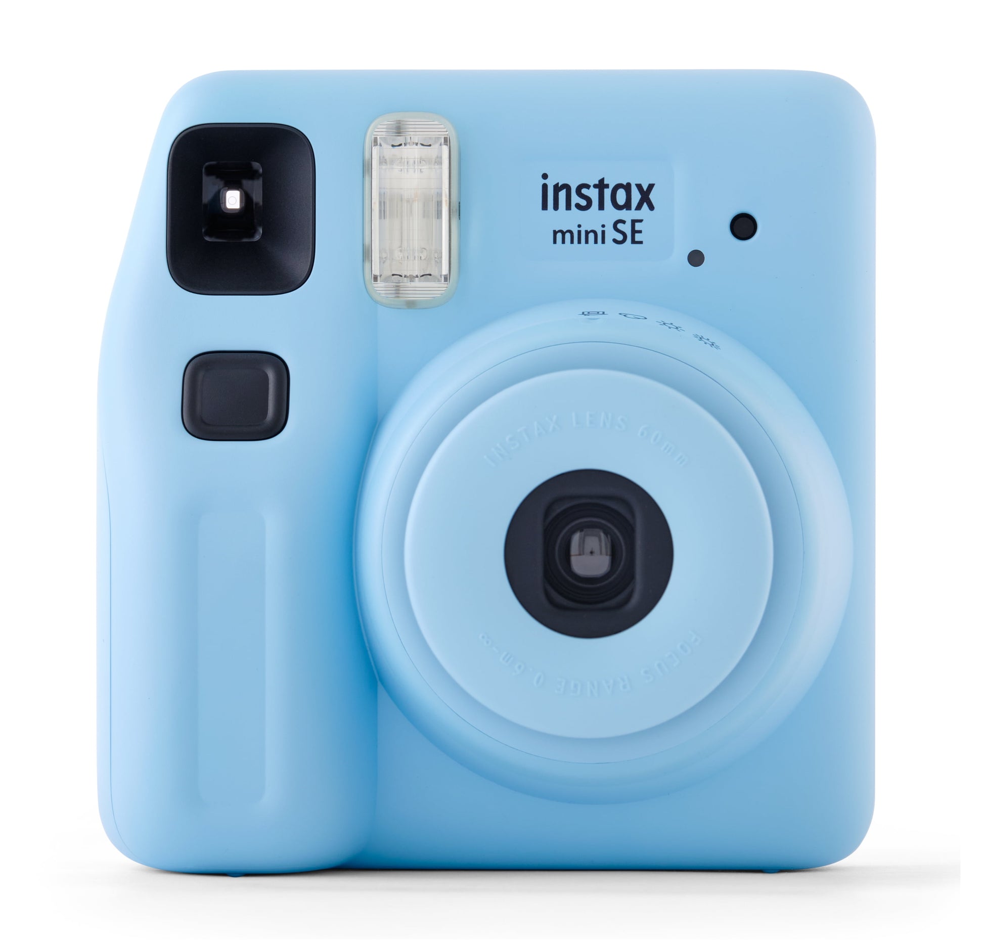 Fujifilm instax Mini SE Instant Camera with Bonus 10 pack Mini Film, Light Blue