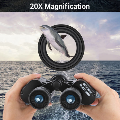 BEBANG 20X50 Binoculars for Adults,  HD Powerful Binoculars with Low Light Vision, Waterproof Binoculars for Bird Watching