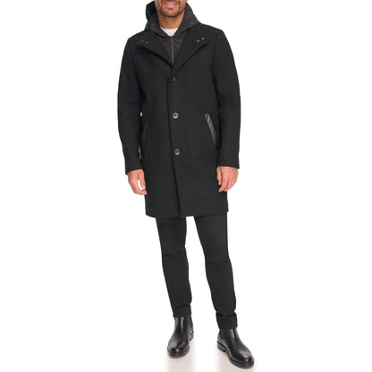 Kenneth Cole Men's Outerwear Coat,black,MEDIUM