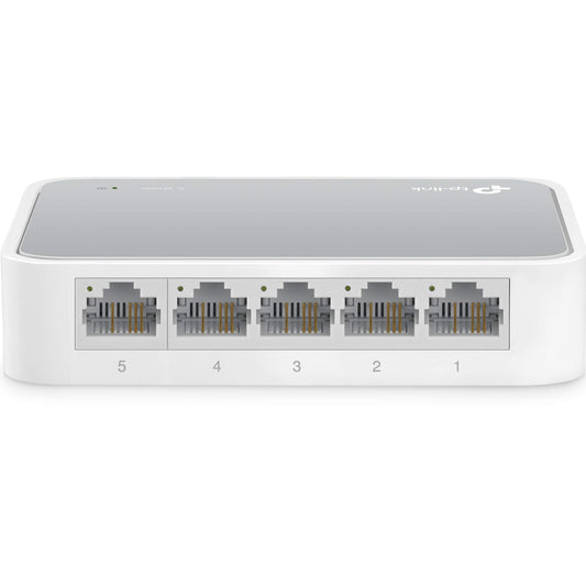 Learning Resources TL-SF1005D TP-Link 5-Port Fast Ethernet Unmanaged Switch | Plug and Play | Desktop