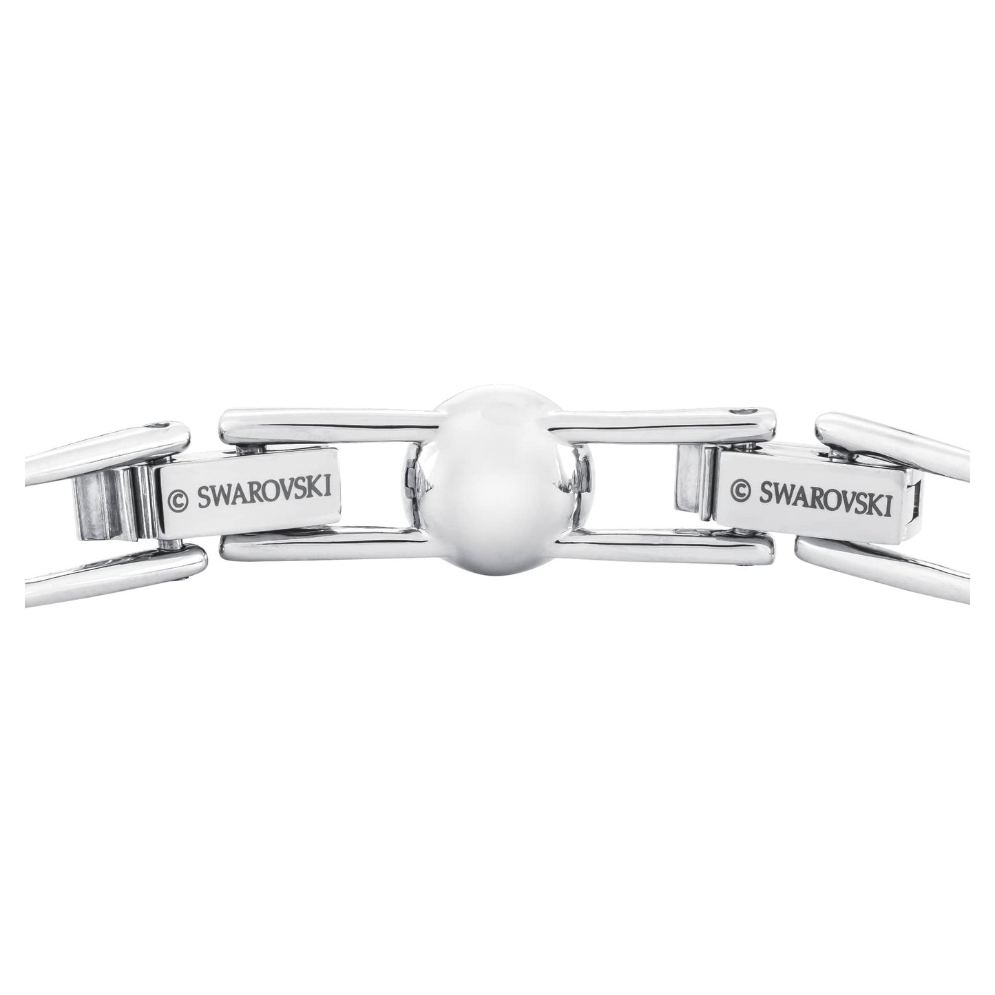 Swarovski Una Angelic Bracelet with White Crystals on a Rhodium Plated Setting