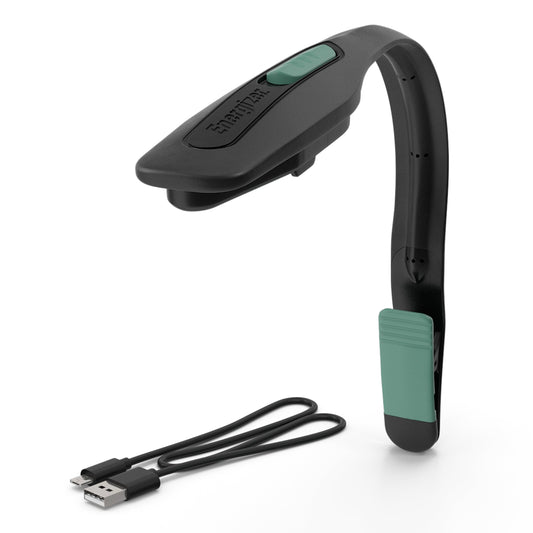 Energizer Flex-R LED Rechargeable Book Light for Reading in Bed, Reading Light with Warm LED Color, Long-Lasting and Lightweight