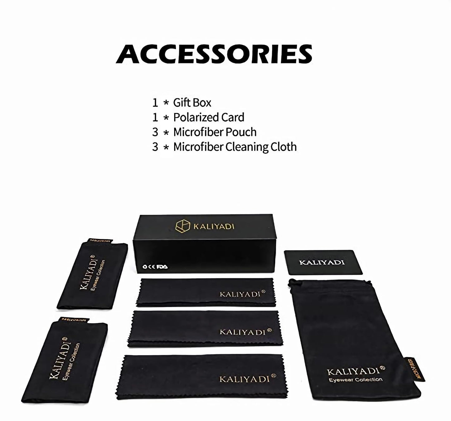 KALIYADI Polarized Sunglasses for Men and Women Matte Finish Sun glasses Color Mirror Lens UV Blocking (3 Pack)