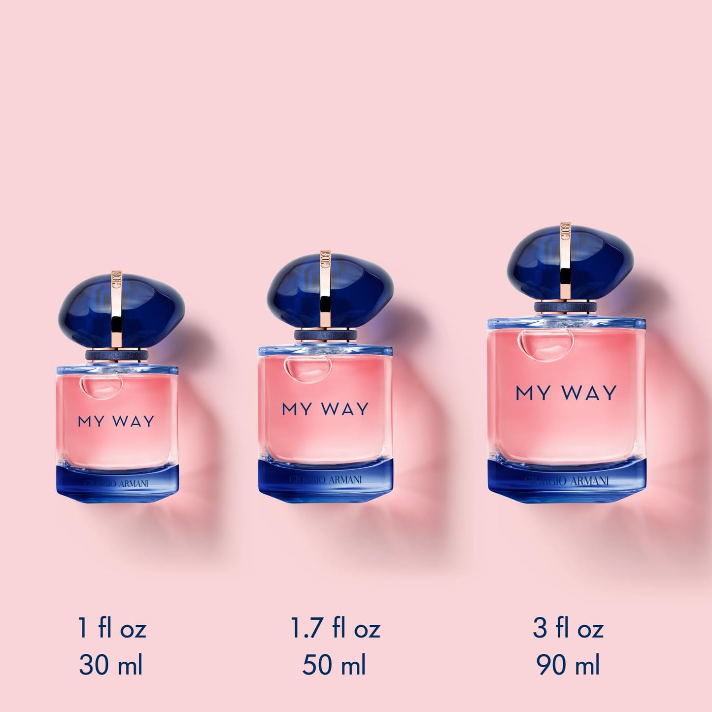 Armani Beauty – My Way Intense – Eau de Parfum – Perfume for Women – Floral Woody & AmberyFragrance – Orange blossom, Tuberose, Sandalwood & Vanilla Notes - 3.0 FL Oz