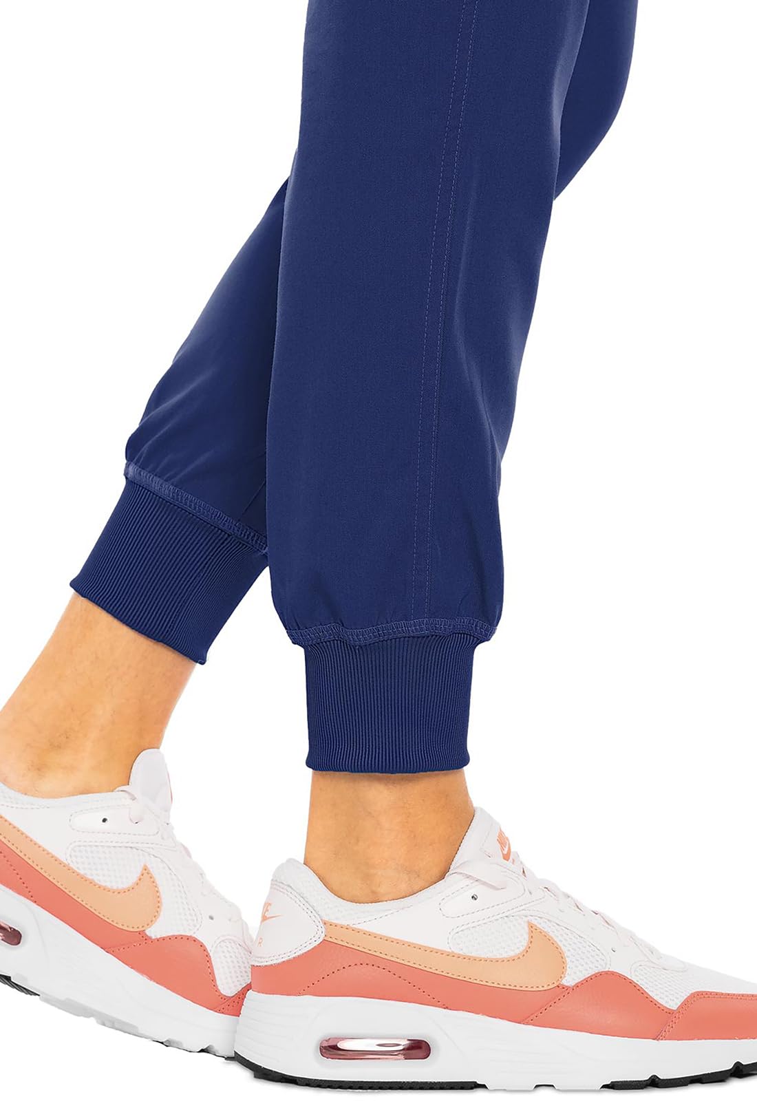 Med Couture Scrub Pants for Women Cargo Jogger Bottoms with 5 Pockets, Lightweight, Ultra Soft, 2-Way Stretch Fabric - MC7710, S, Galaxy