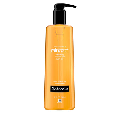 Neutrogena Rainbath Moisturizing Daily Body Wash Cleanser and Shaving Gel with Clean Rinsing Lather, Original Scent, 32 fl. Oz