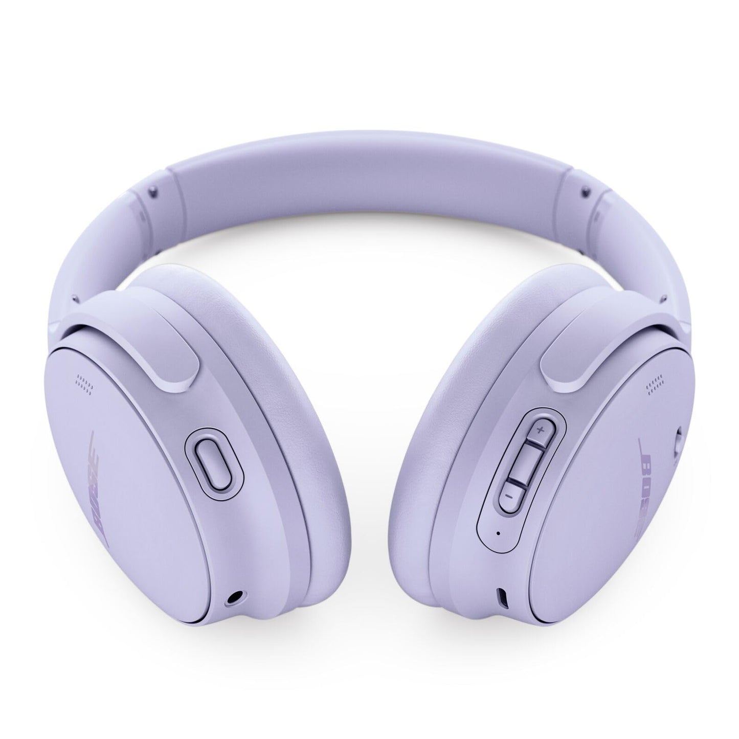 Bose QuietComfort Bluetooth Headphones, Wireless Headphones with Active Over Ear Noise Cancelling and Mic, Deep Bass, Up to 24 Hours of Playtime, Chilled Lilac - Limited Edition Color