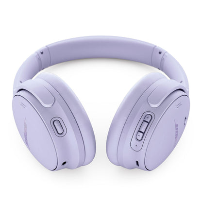 Bose QuietComfort Bluetooth Headphones, Wireless Headphones with Active Over Ear Noise Cancelling and Mic, Deep Bass, Up to 24 Hours of Playtime, Chilled Lilac - Limited Edition Color