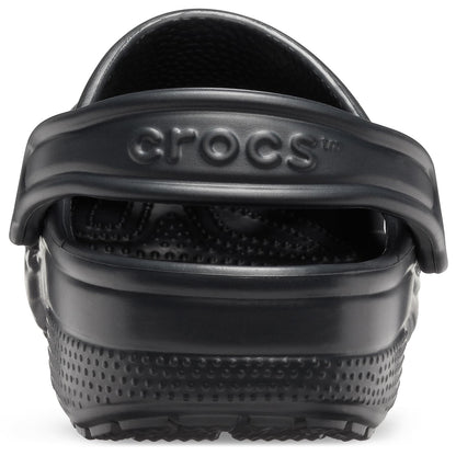 Crocs Unisex-Adult Classic Clog, Clogs for Women and Men, Black, 8 Women/6 Men