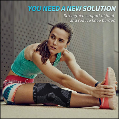 NEENCA Professional Knee Brace for Pain Relief, Medical Knee Support with Patella Pad & Side Stabilizers, Compression Knee Sleeve for Meniscus Tear, ACL, Joint Pain, Runner, Workout - FSA/HSA APPROVED