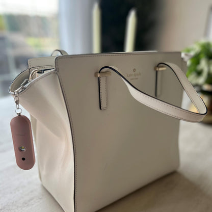 HerTime2 Personal Safety Alarm – Travel Safe Waterproof – Gift for Women College Girls – Self Defense Keychain – Extra Loud Siren – Strobe Light – Cute Key Chains Protection (Rose Gold)