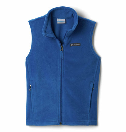 Columbia Toddler Boys Steens Mtn Fleece Vest, Bright Indigo, 4T