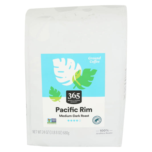 365 by Whole Foods Market, Pacific Rim Vienna Roast Ground Coffee, Dark Roast, 24 Ounce