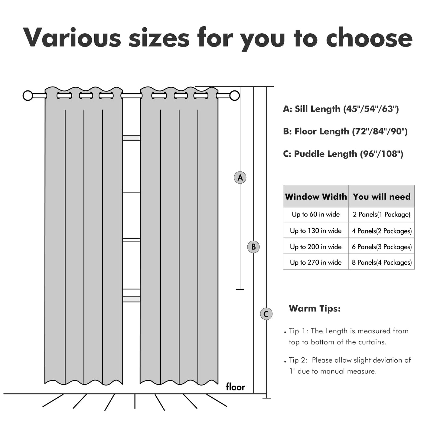 MIULEE 90 Inches Linen Textured Curtains for Bedroom 100% Blackout Thermal Insulated Natural Beige Grommet Room Darkening Curtains & Drapes Luxury Decor for Living Room Nursery 52 x 90 Inch (2 Panels)