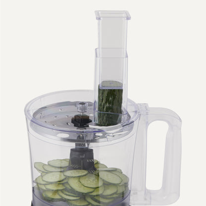 Amazon Basics Food Processor and Vegetable Chopper, 10 Cup Bowl, 2-Speed, 500 Watt Motor, Black
