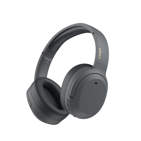 Edifier W820NB Plus Over-Ear Active Noise Cancelling Headphones, Clear Calls with Deep Noise Reduction,Bluetooth Headphones with LDAC for Hi Res Wireless Audio Comfortable Fit,Bluetooth 5.2 Gray