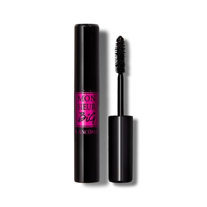 Lancôme Monsieur Big Mascara – Instant Volume Mascara with False Lash Effect – Up to 12x More Volume & 24-Hour Wear - Volumizing & Lengthening Mascara - Smudge & Flake Free – Black