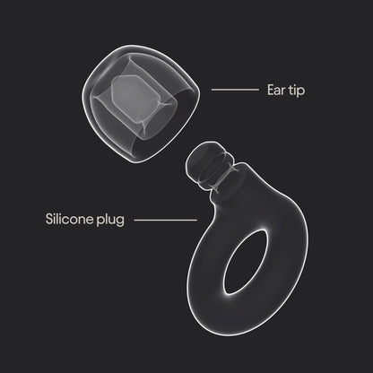 Loop Quiet 2 Ear Plugs - Ultra-Comfy Reusable Noise-Reducing Earplugs for Sleep, Deep Focus, Travel, Sensitivity | Flexible Hearing Protection | Customizable Fit | 24dB (SNR) Noise Reduction