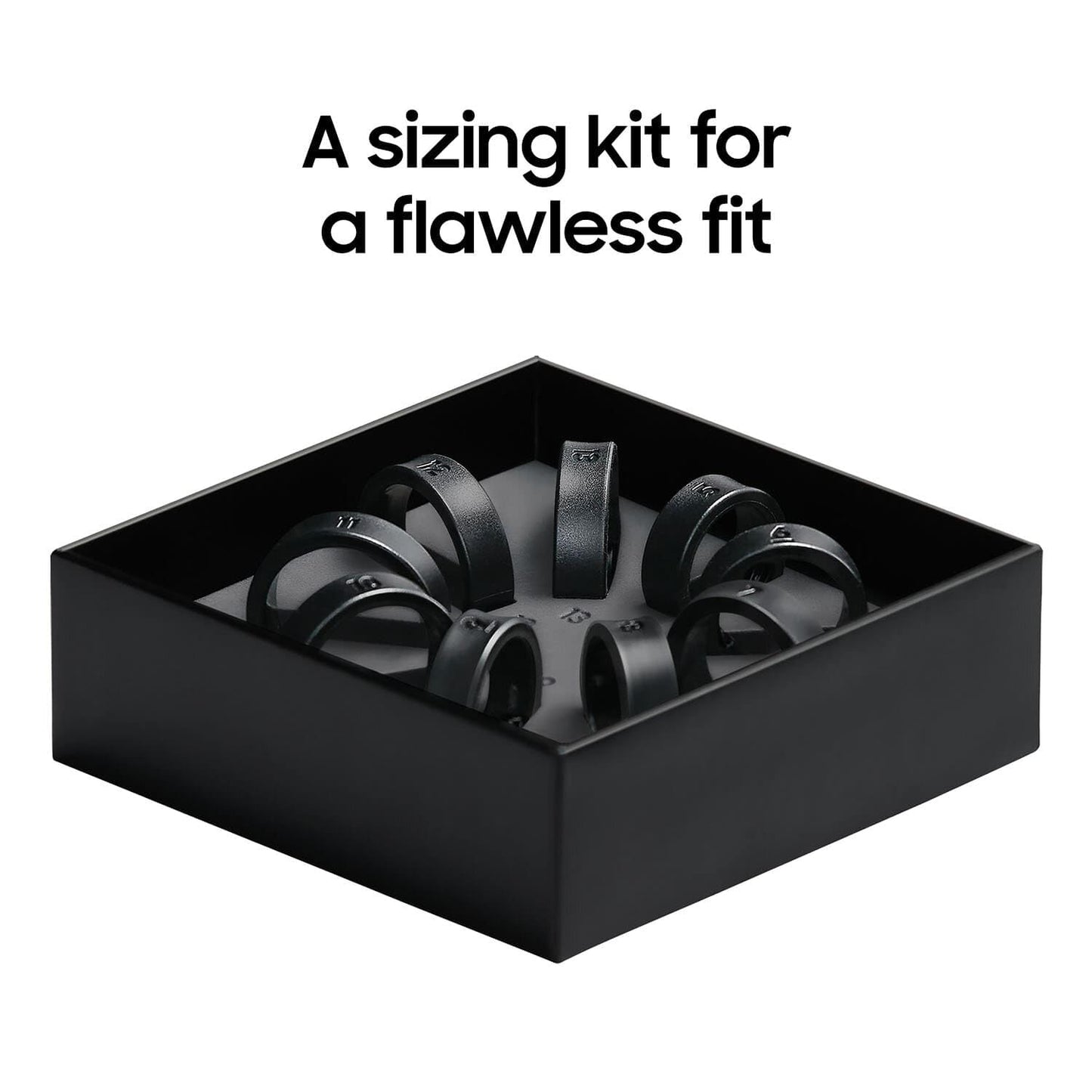 Samsung Galaxy Ring, AI Smart Ring, Size First w/Sizing Kit, No App Subscription, Fitness Monitor, Sleep Tracker, Up to 7-Day Battery, Size 11, Titanium Silver [US Version, 1Yr Manufacturer Warranty]