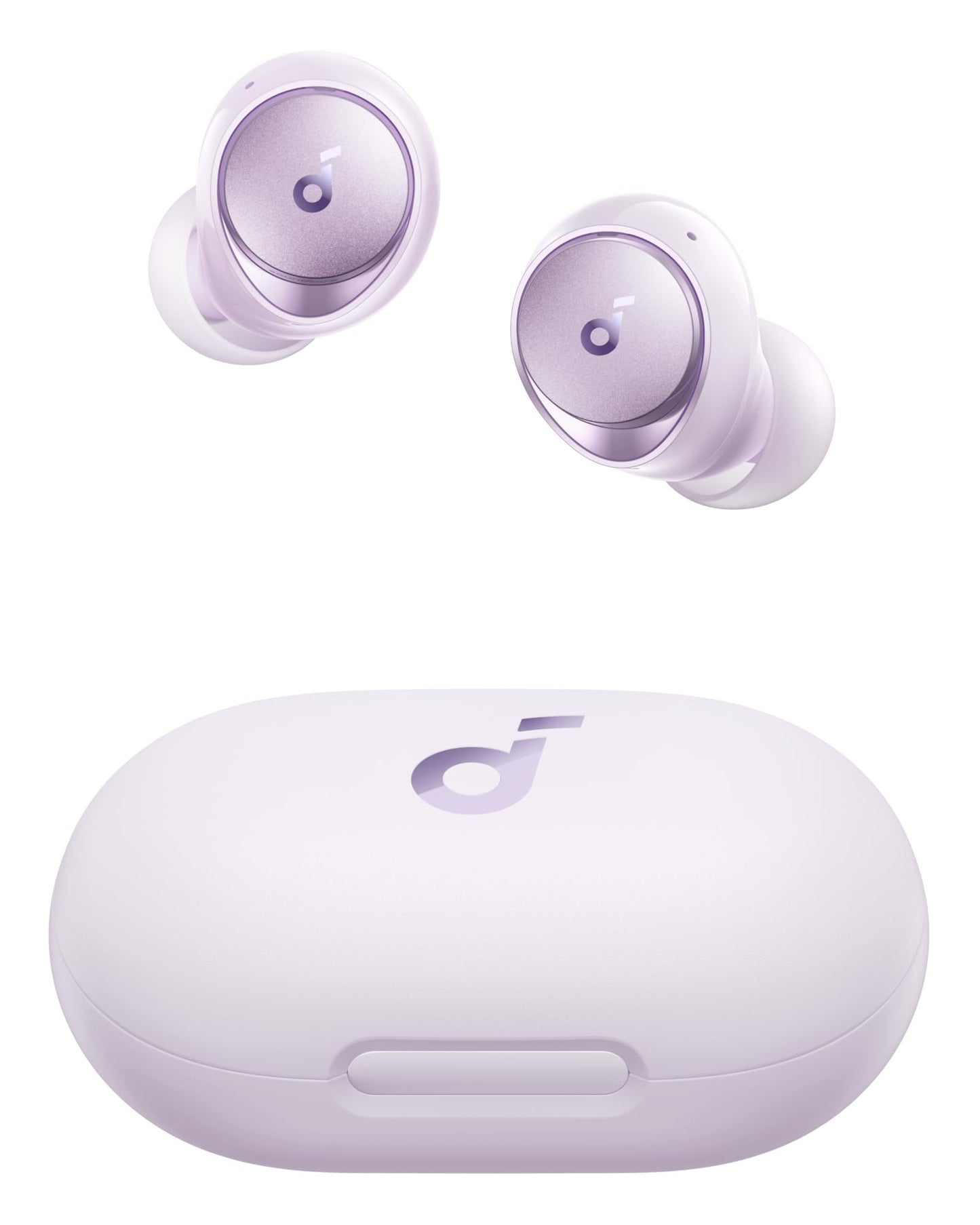 Soundcore by Anker Space A40 Auto-Adjustable Active Noise Cancelling Wireless Earbuds, Reduce Noise by Up to 98%, 50H Playtime, Hi-Res Sound, Comfortable Fit, App Customization, Wireless Charge